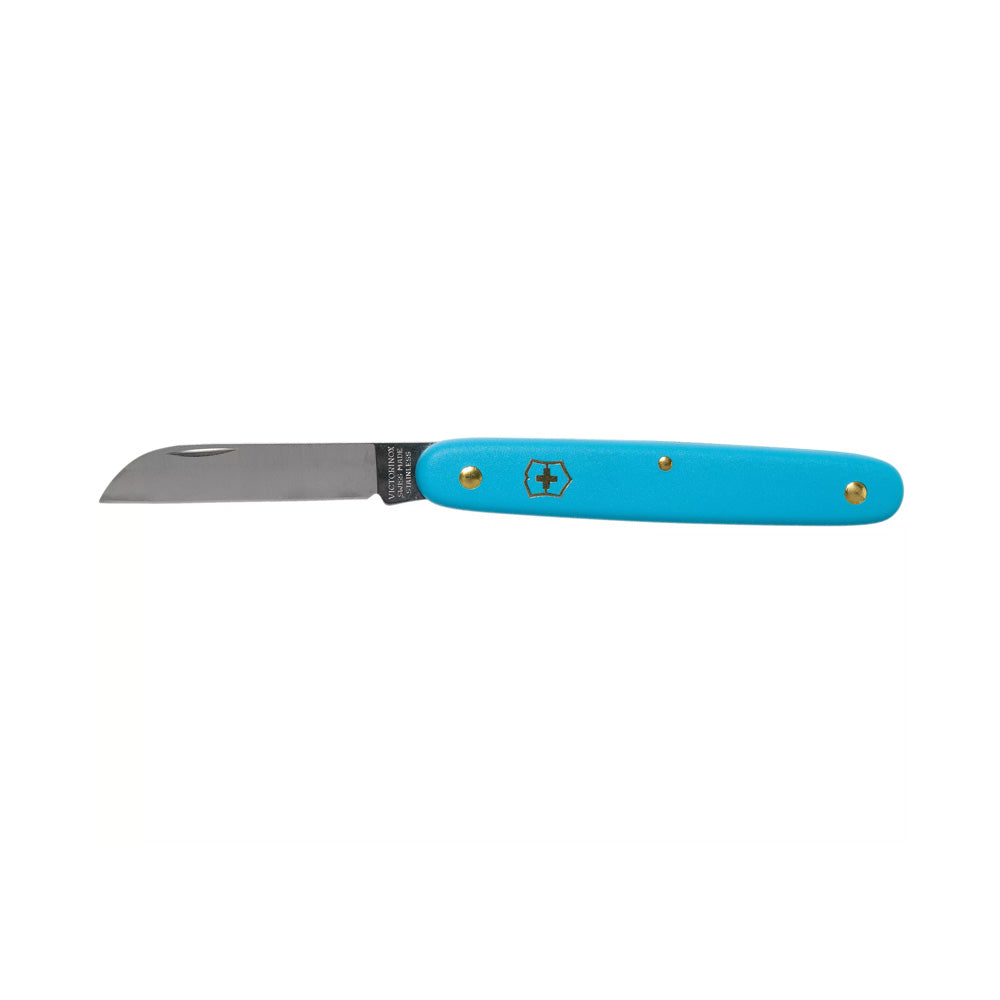 Victorinox Floral Knife For Left-handed User - Blue