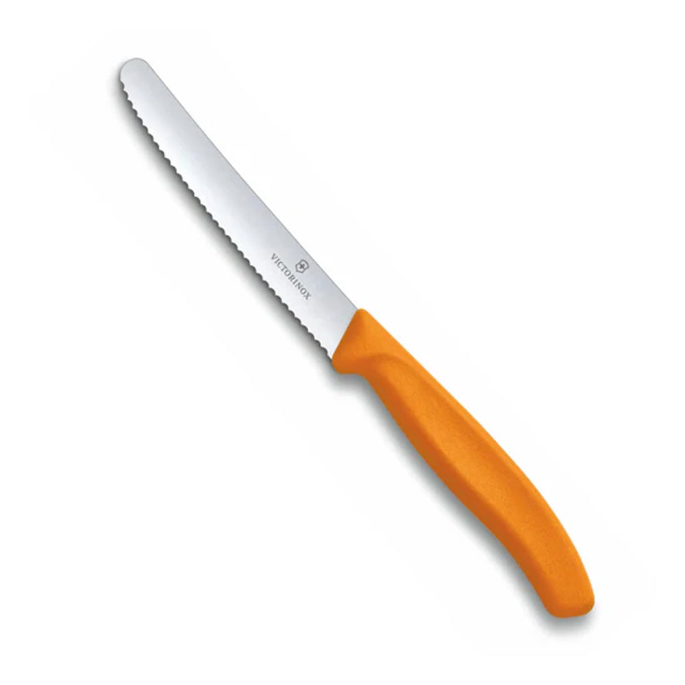 Victorinox Swiss Classic Kitchen Knife Edge 11cm - Orange