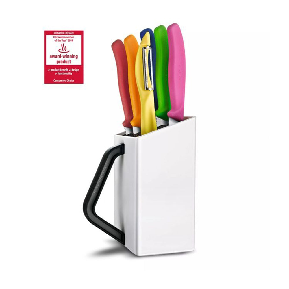 Victorinox Swiss Classic Utility Block Weiss Set 6 pieces - Multicolour