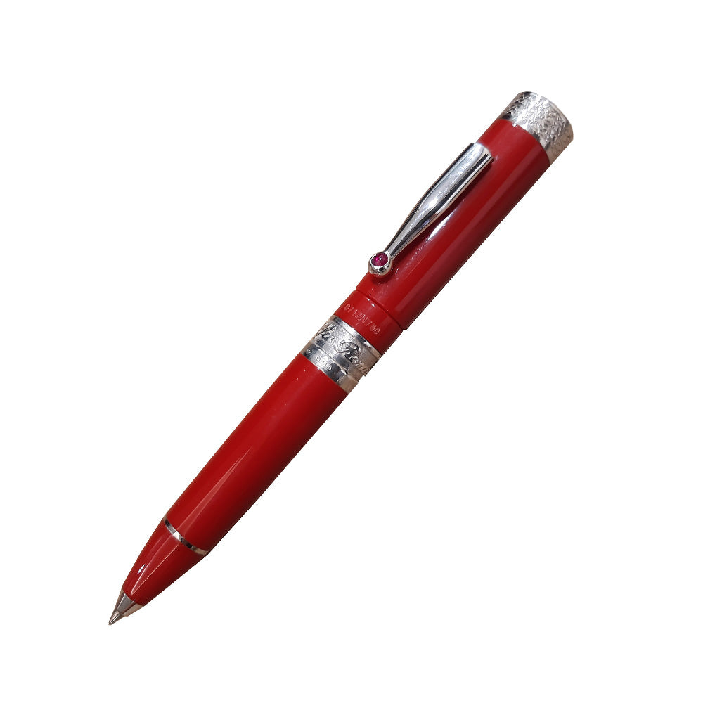 Delta Alfa Romeo Grand Sport Red with Silver Trim Limited Edition Capless Rollerball Pen