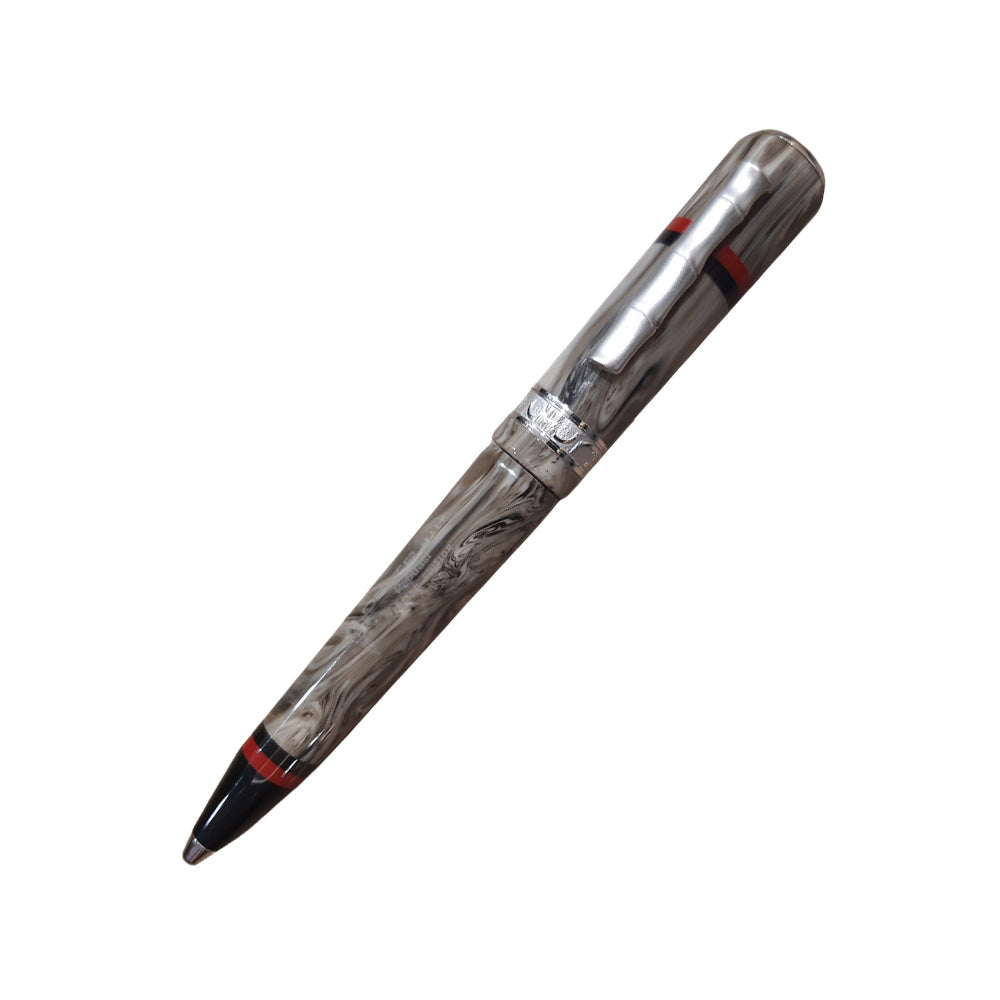 Delta Papuasi Iroko Wood with Rhodium Trim Limited Edition Ballpoint Pen