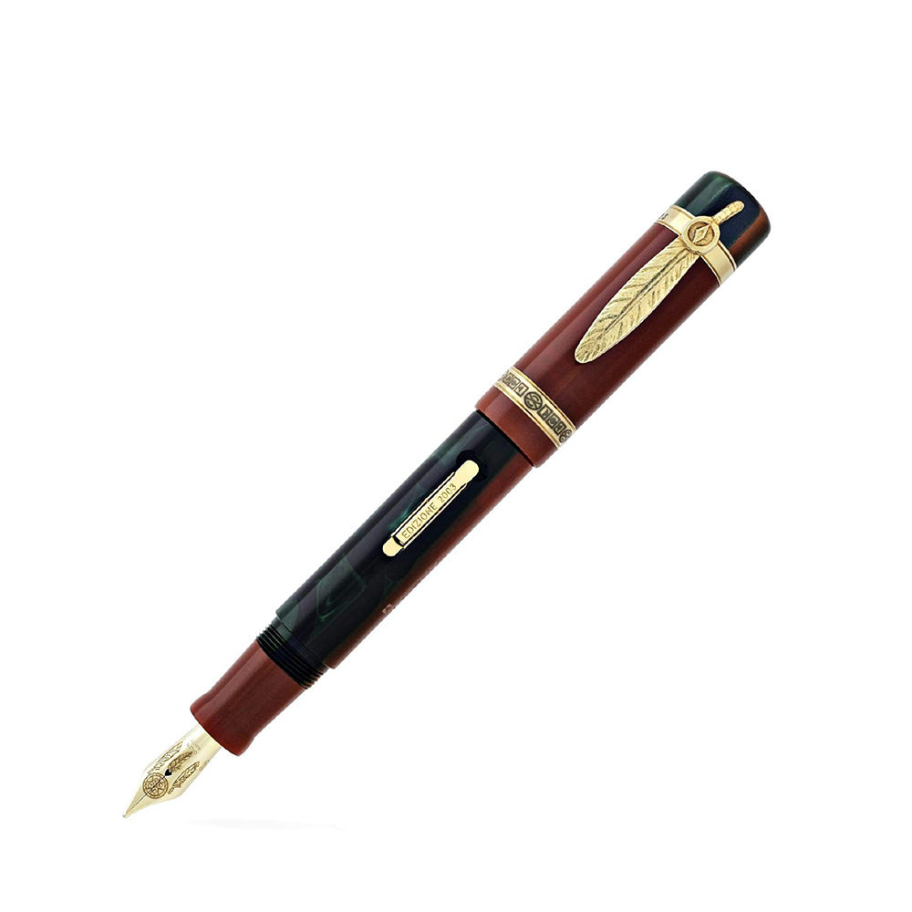 Delta Native American Celebration Limited Edition Fountain Pen - 18Kt Gold Broad Nib