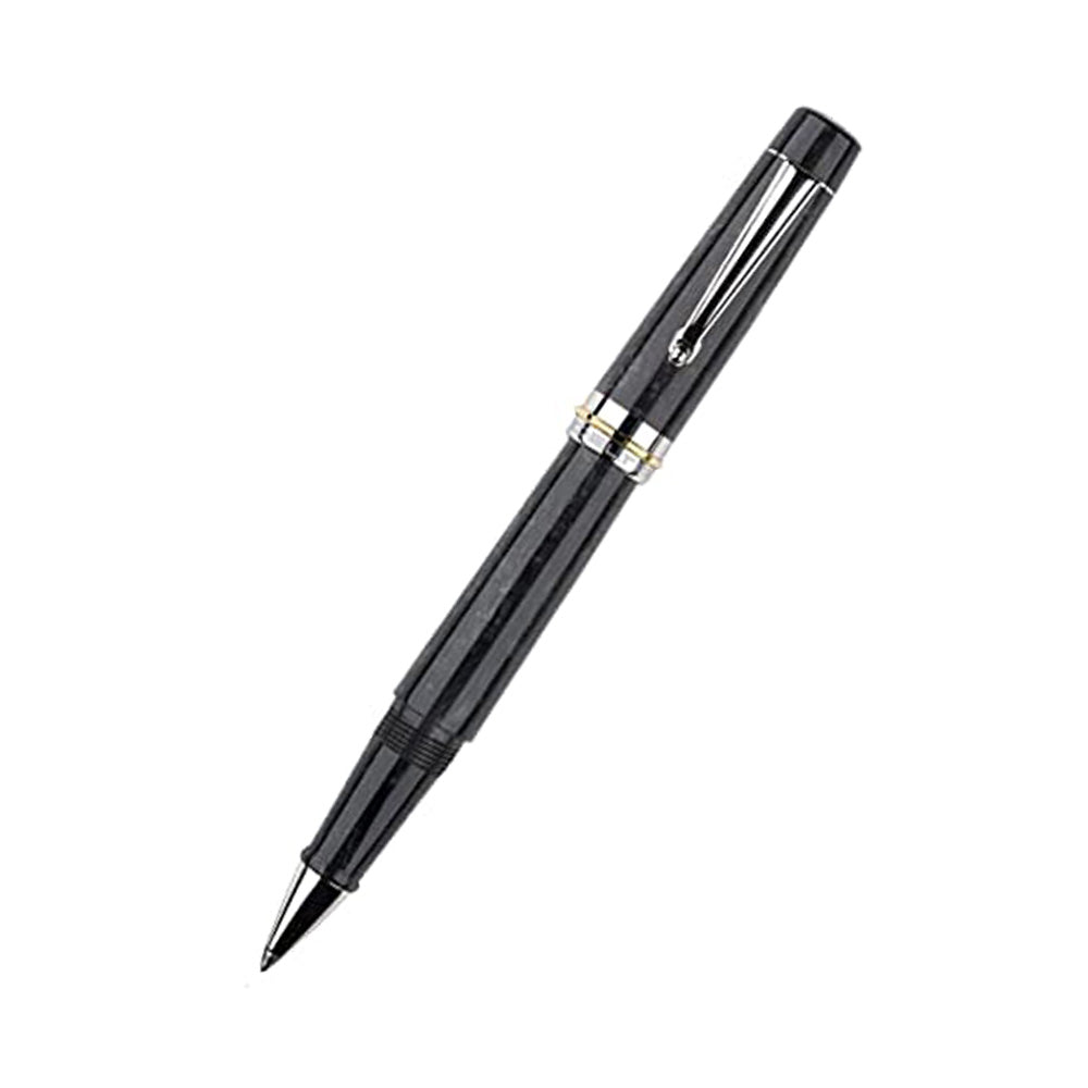 Delta Vintage Lava Stone Pearl Slate Grey Resin Rollerball Pen