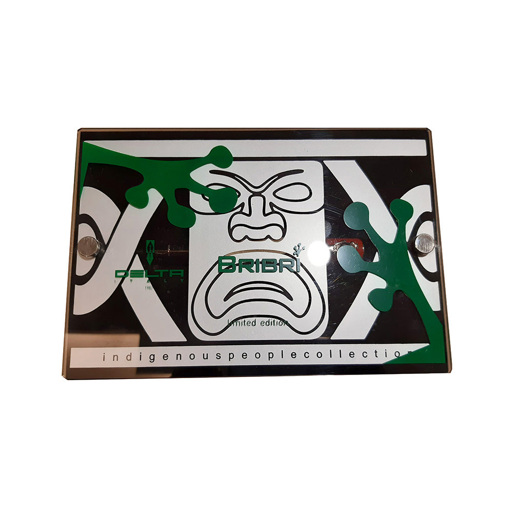 Delta Indigenous Peoples BriBri Black & Red Resin with Rhodium Trim Limited Edition Ballpoint Pen