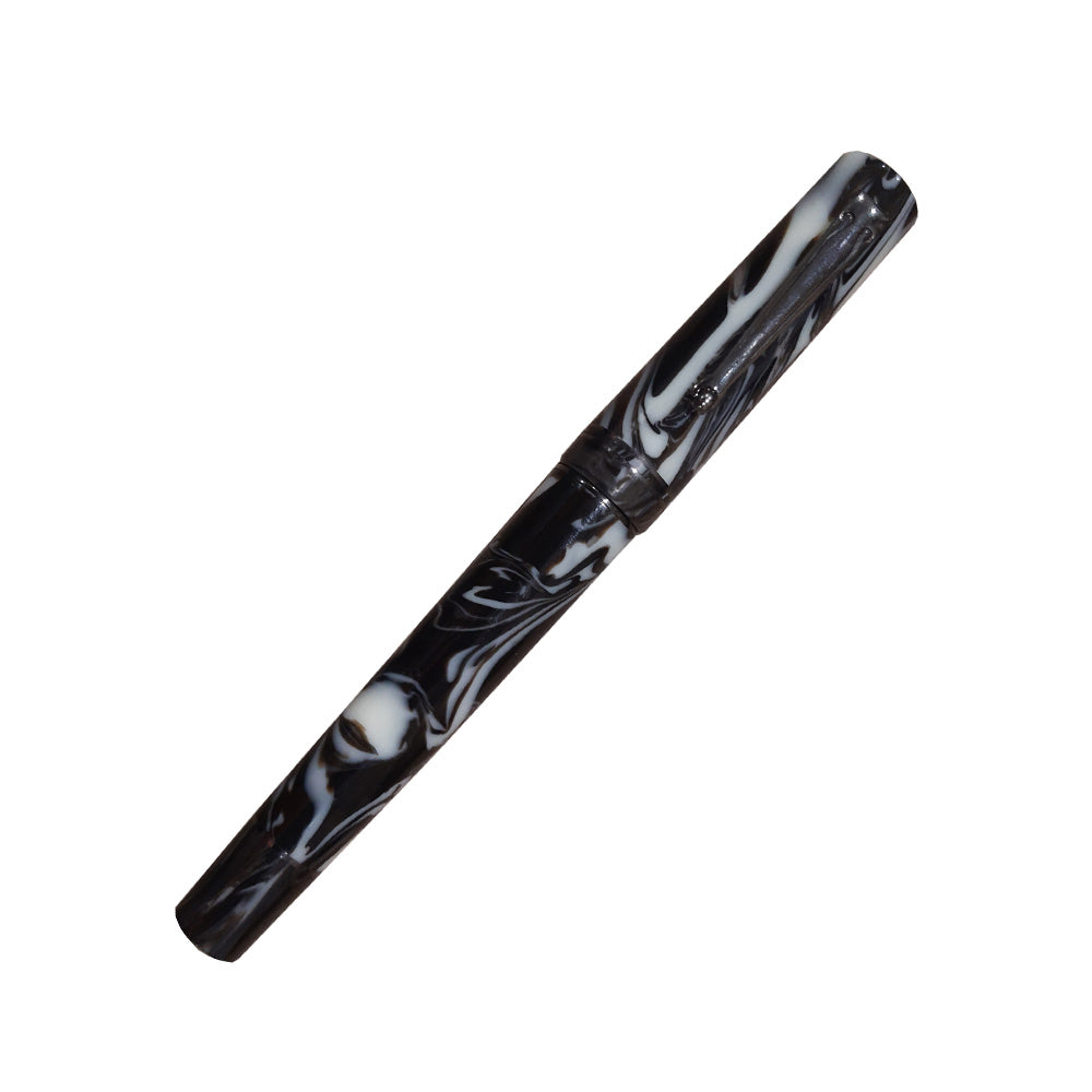 Delta The Journal Horn (Ivory) with Gunmetal Trim Rollerball Pen