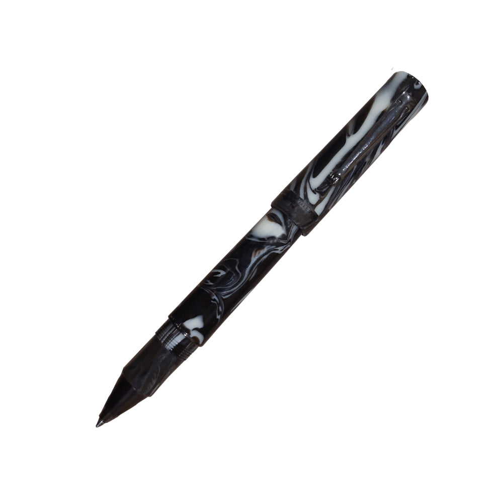 Delta The Journal Horn (Ivory) with Gunmetal Trim Rollerball Pen