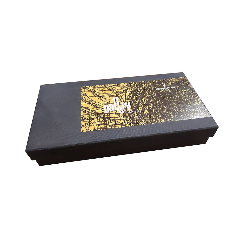 Delta Galleria Doue Multicolour Resin Black Cap Rhodium Trim Fountain Pen – 18Kt Gold Nib