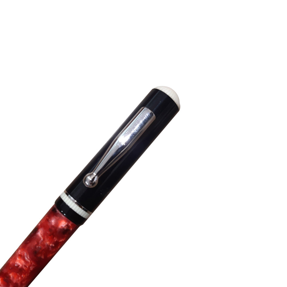 Delta Via Veneto 6-0.7 Black-Red Resin Mechanical Pencil