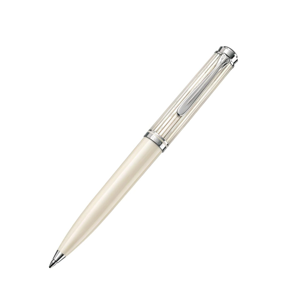 Pelikan Souverän K605 Transparent White ST Special Edition Ballpoint Pen