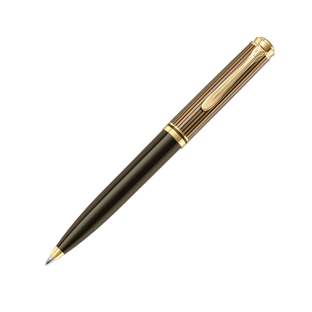 Pelikan Souveran K800 Brown-Black GT Special Edition Ballpoint Pen