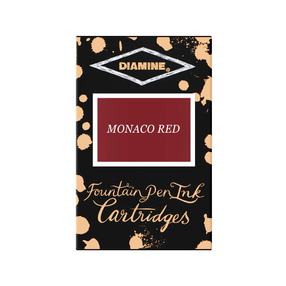 Diamine Ink Cartridges TP/18 - Monaco Red