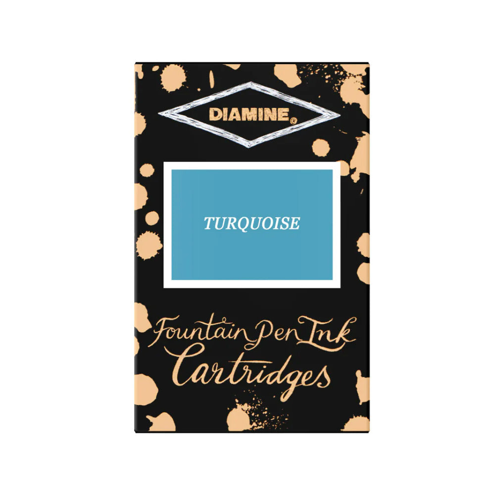 Diamine Ink Cartridges TP/18 - Turquoise
