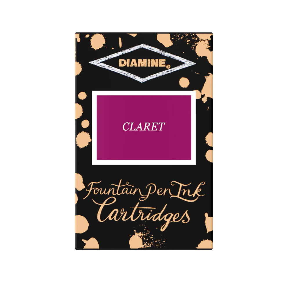 Diamine Ink Cartridges TP/18 - Claret