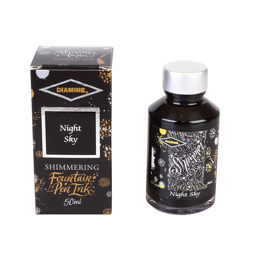Diamine 50ml Shimmering Ink - Night Sky