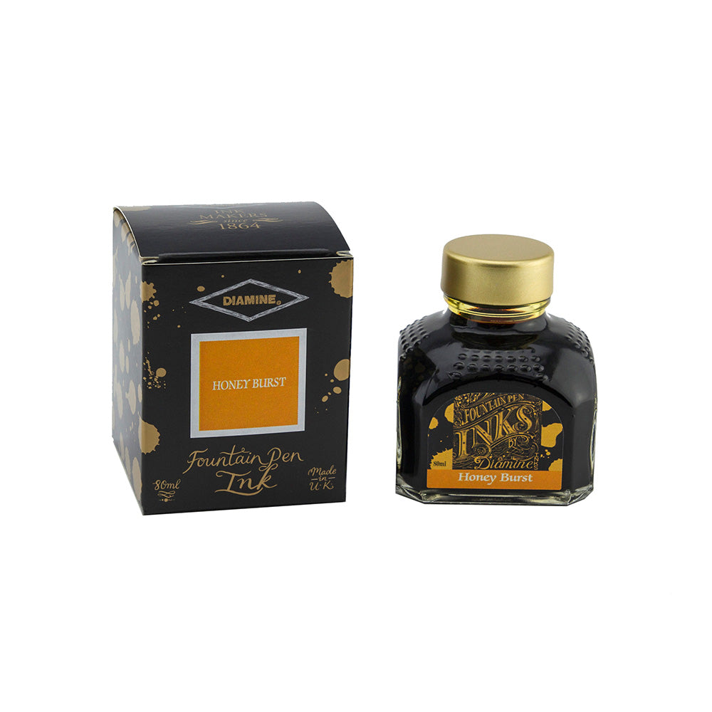 Diamine Guitar Theme Honey Burst Ink – 80ml Bottle