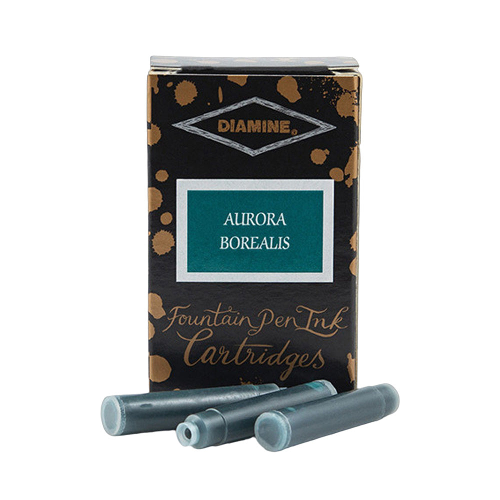 Diamine Ink Cartridges TP/18 - Aurora Borealis