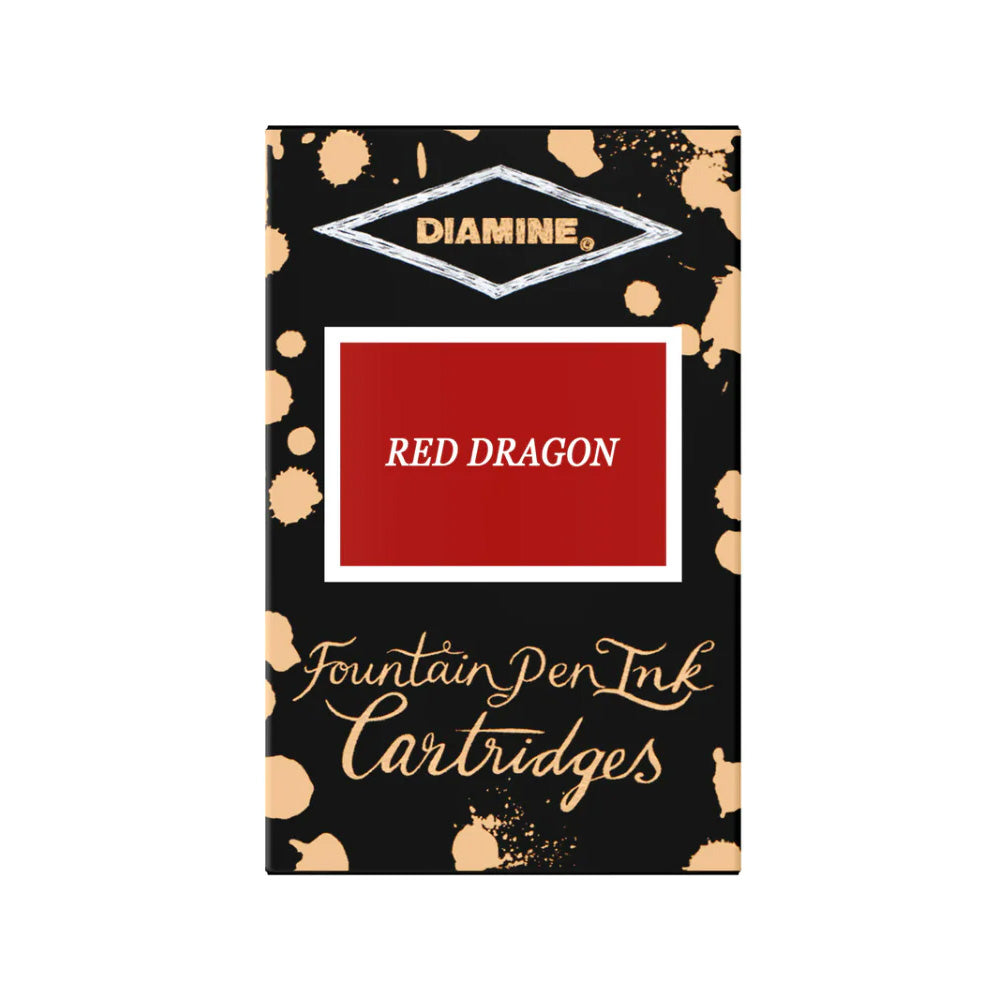 Diamine Ink Cartridges TP/18 - Red Dragon