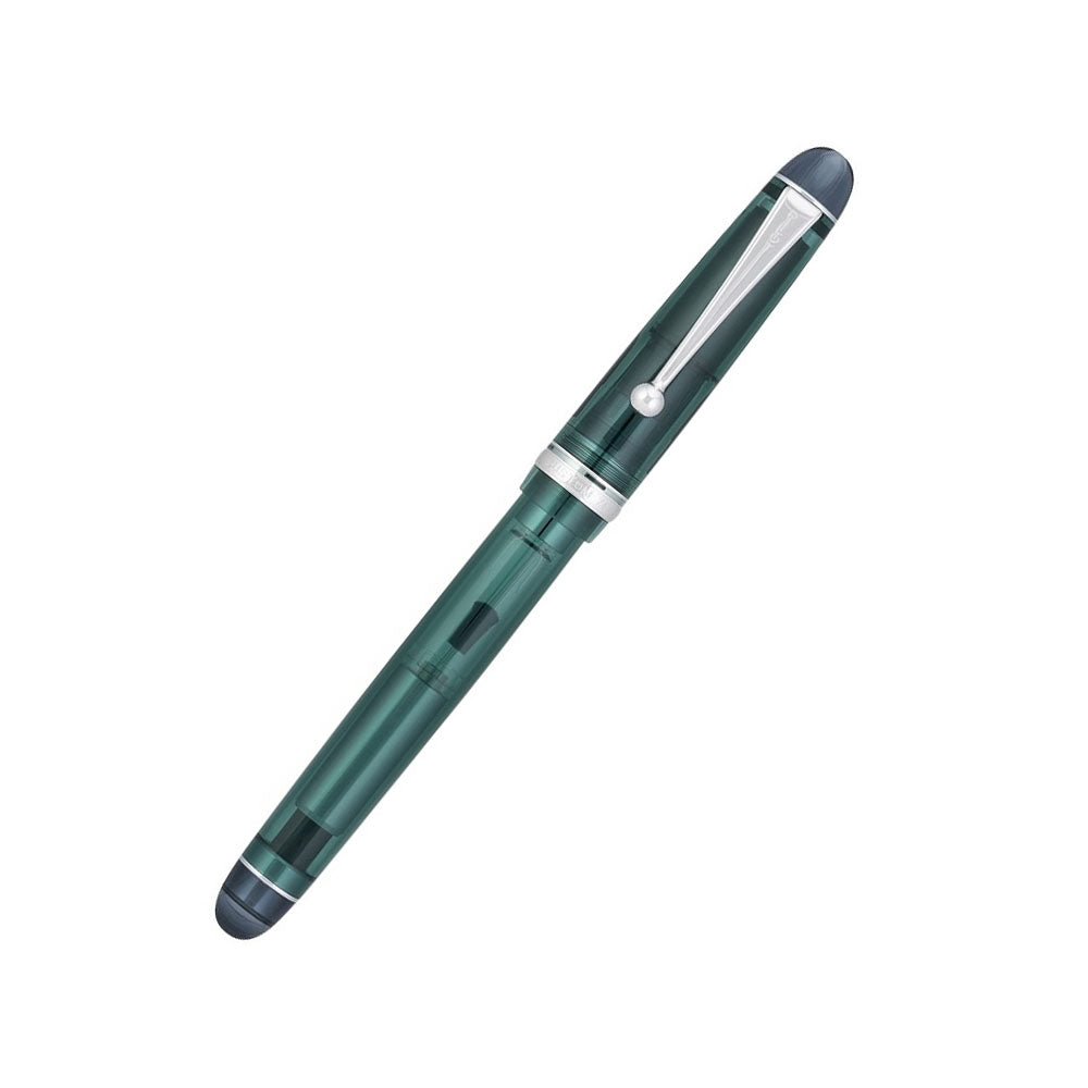 Pilot Custom 74 Tinted Green CT Fountain Pen - 14Kt Gold Rhodium-Plated Nib