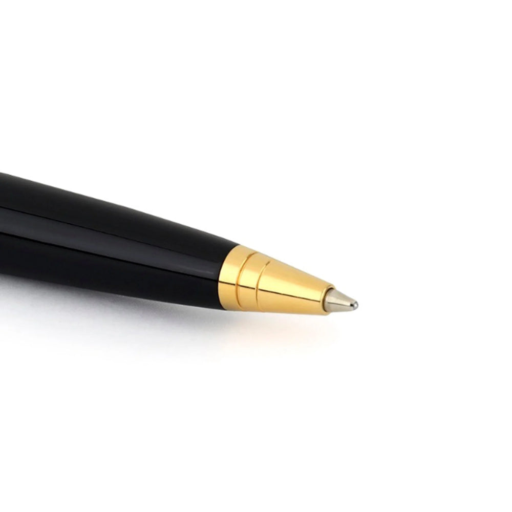 Parker Aster Contemporary Black & Chrome GT Ballpoint With Pop-Up Credit Card Holder