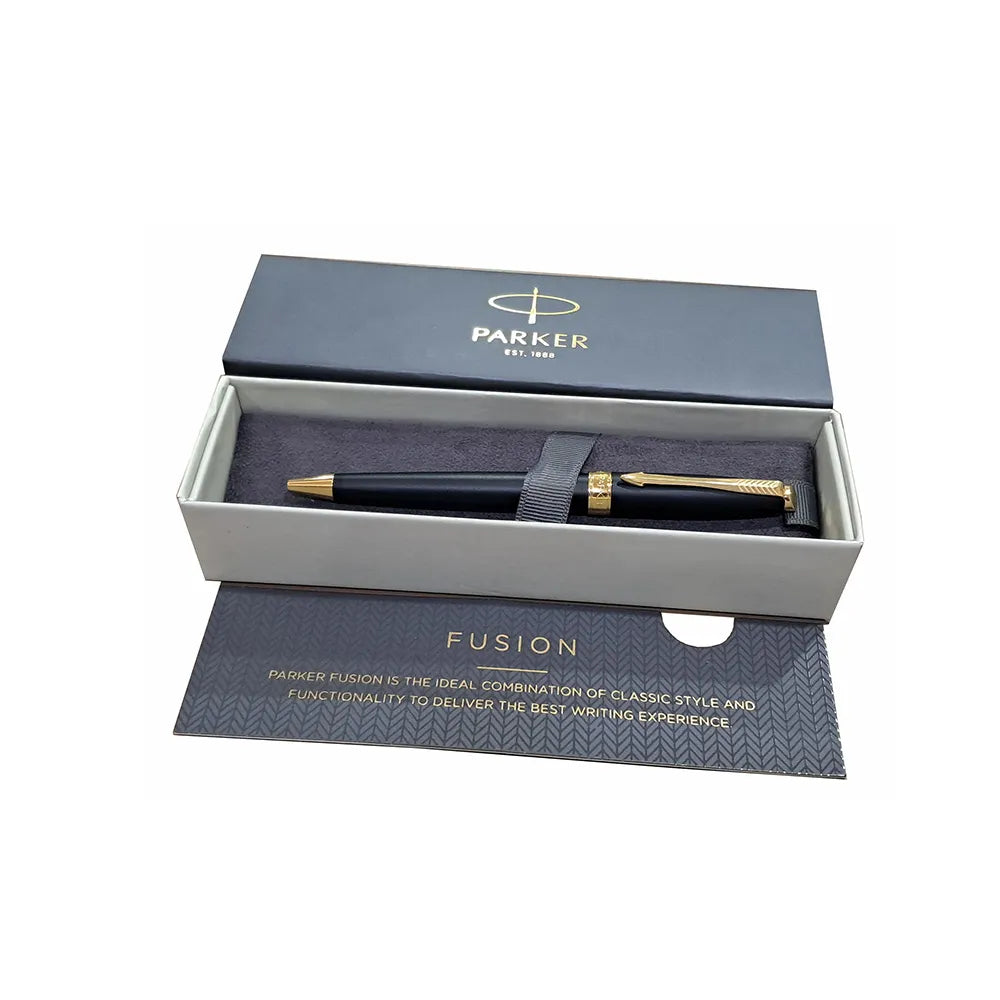 Parker Fusion Matte Black GT Ballpoint Pen
