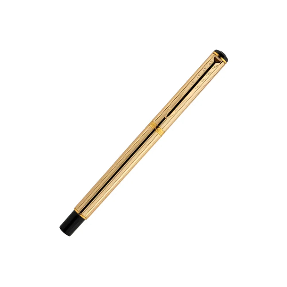 Parker Rialto Gold Finish with Gold Trim Fountain Pen