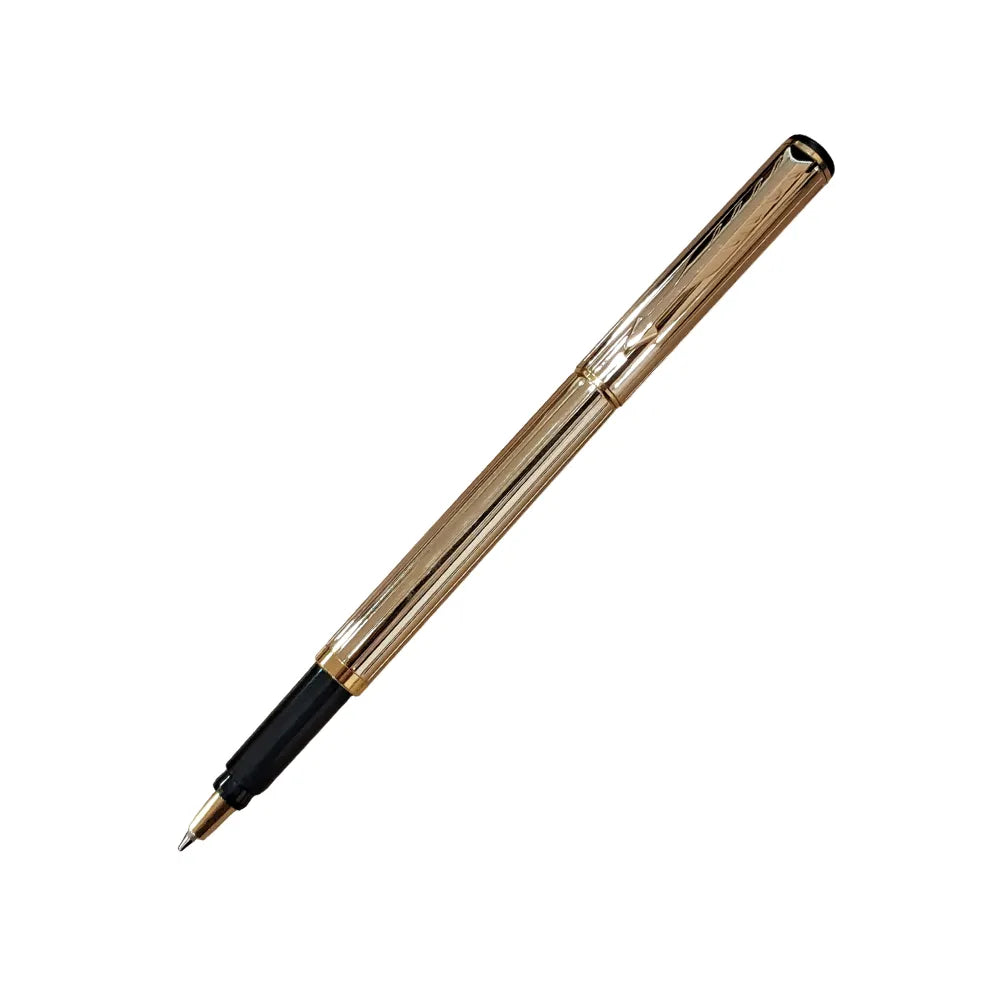 Parker Rialto Gold-Gold Trim Ballpoint Pen