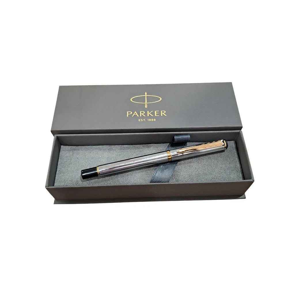Parker Rialto Shiny Chrome GT Ballpoint Pen