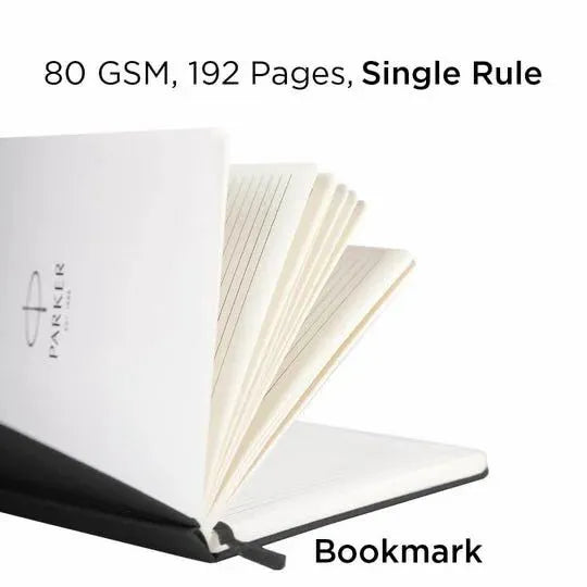 Parker Beta Premium Coated Clip Rollerball Pen with A5 Parker Notebook