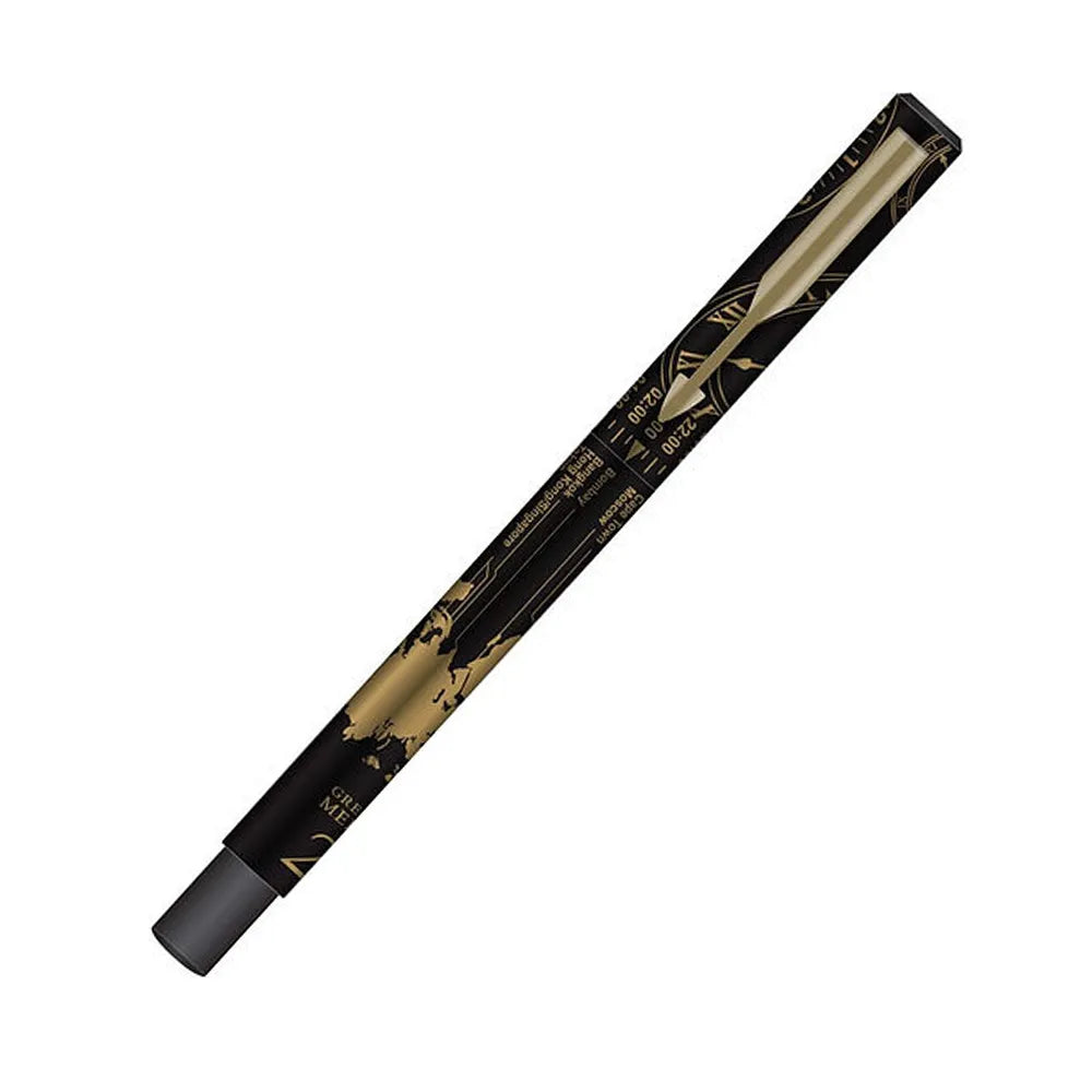 Parker Vector Timecheck Limited Edition Gold Trim Rollerball Pen