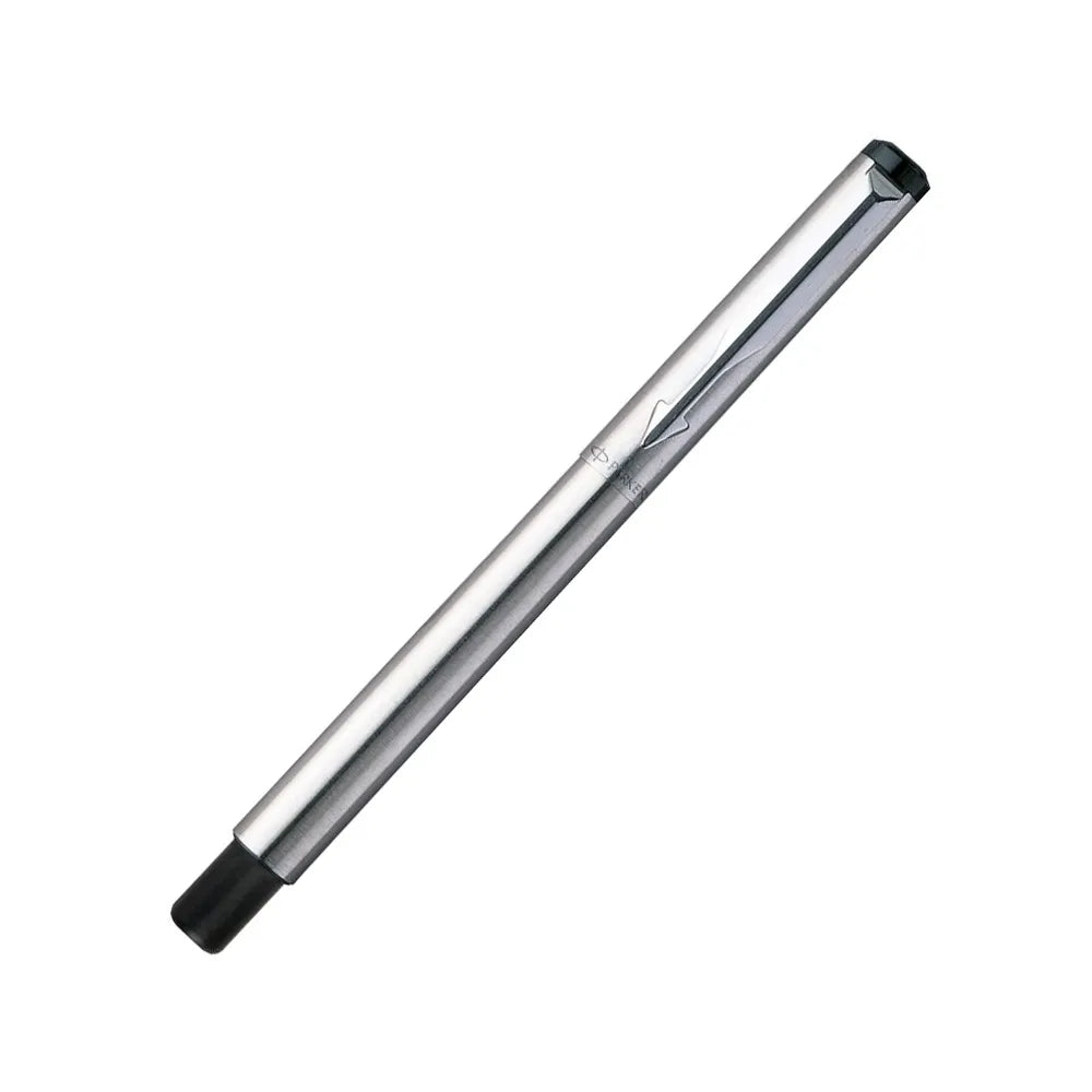 Parker Vector Stainless Steel CT Rollerball Pen With Free Keychain