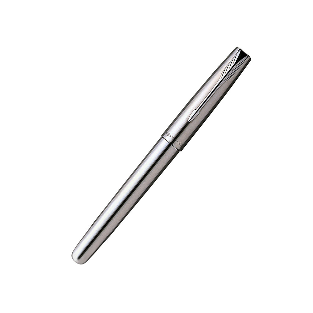 Parker Frontier Stainless Steel Chrome Trim Rollerball Pen