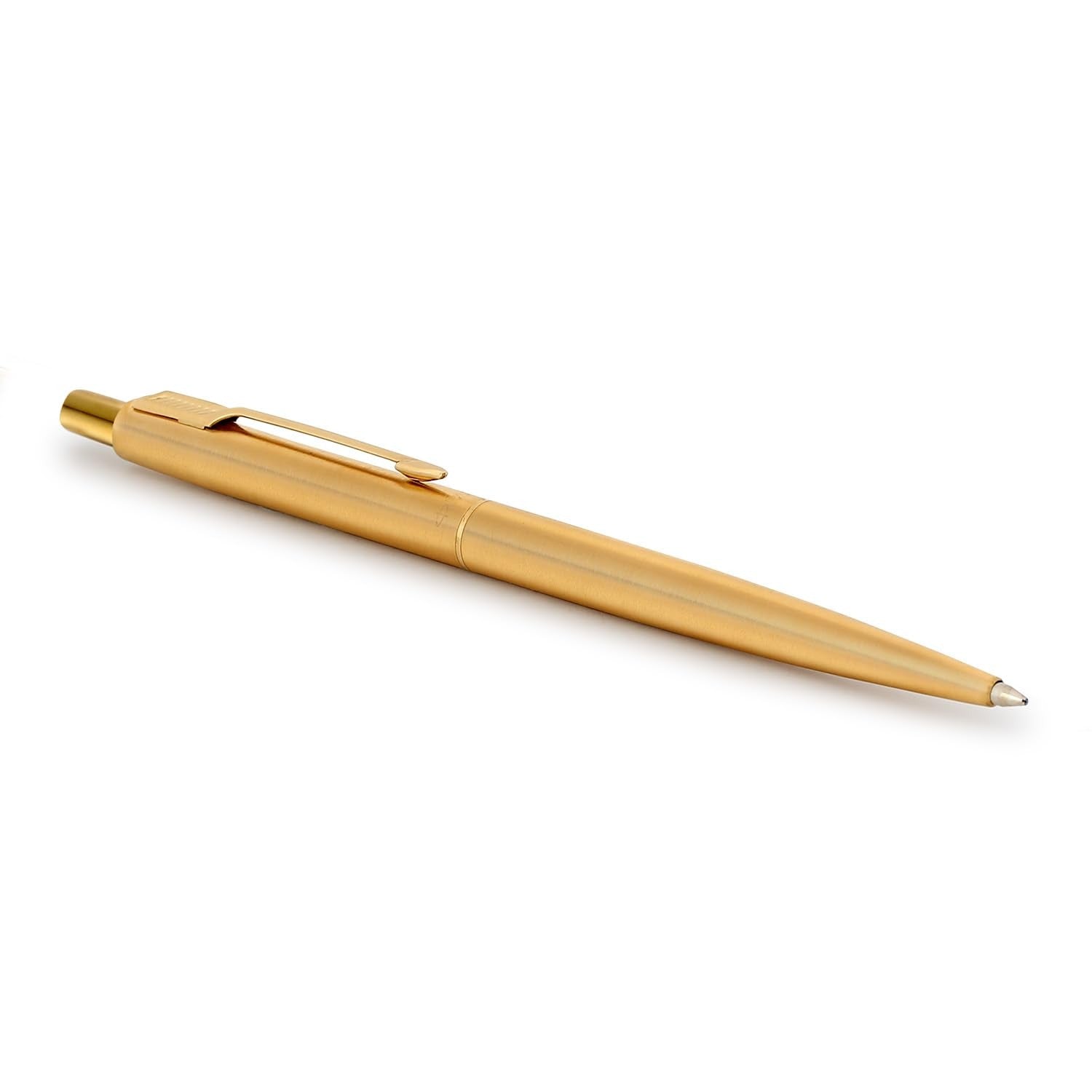 Parker Classic Gold Ballpoint Pen with Parker Grey A5 Notebook