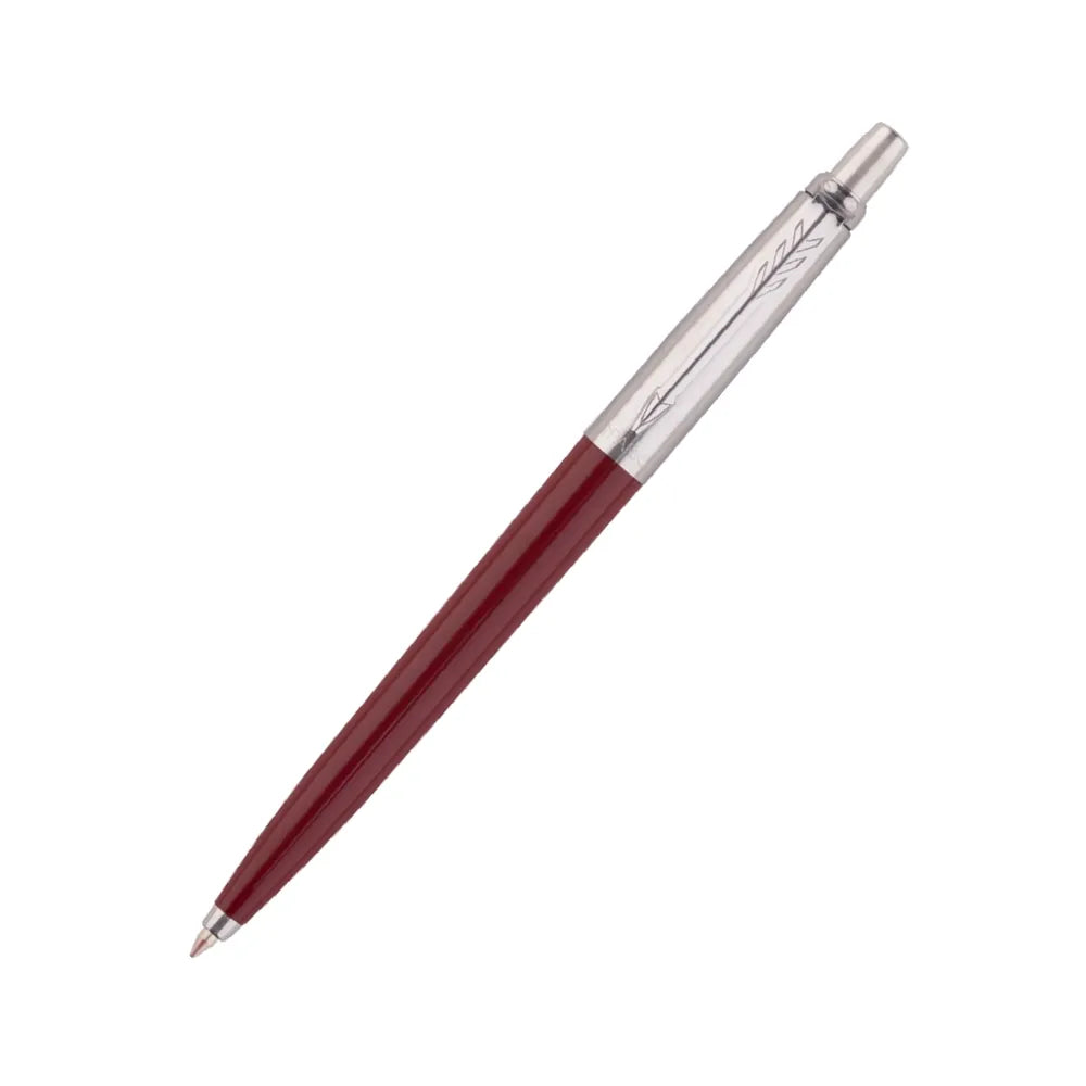 Parker Jotter Standard Red CT Ball Pen with A5 Black Notebook