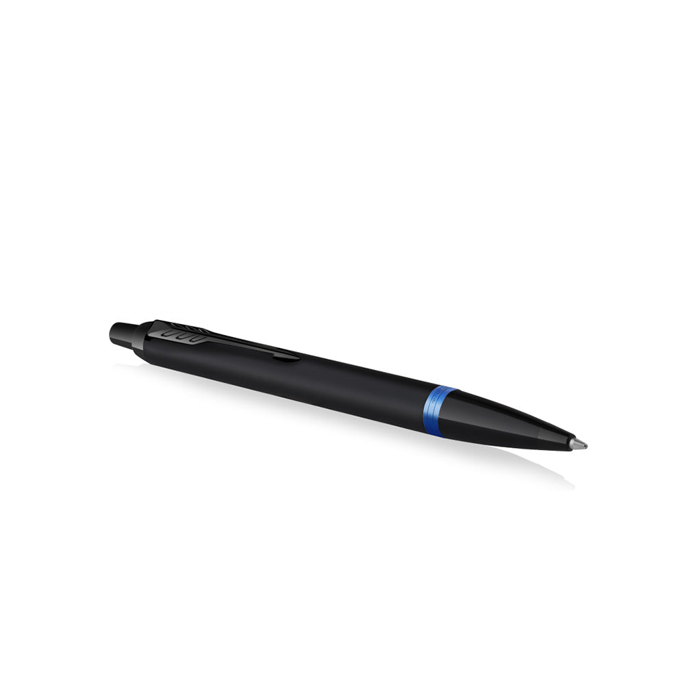 Parker IM Marine Blue Black Trim Ballpoint Pen