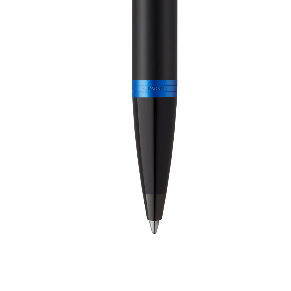 Parker IM Marine Blue Black Trim Ballpoint Pen