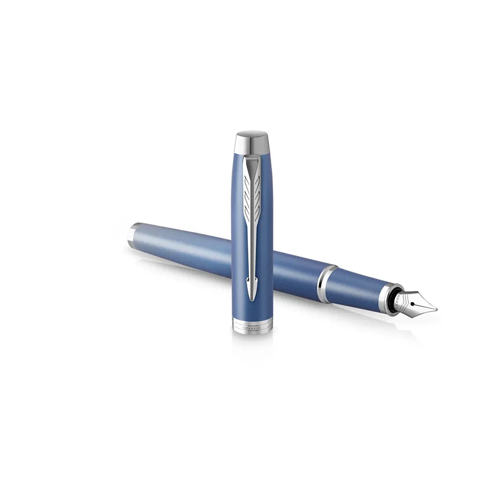 Parker IM Writing Rituals Peaceful Blue Finish with Gradient CT Fountain Pen