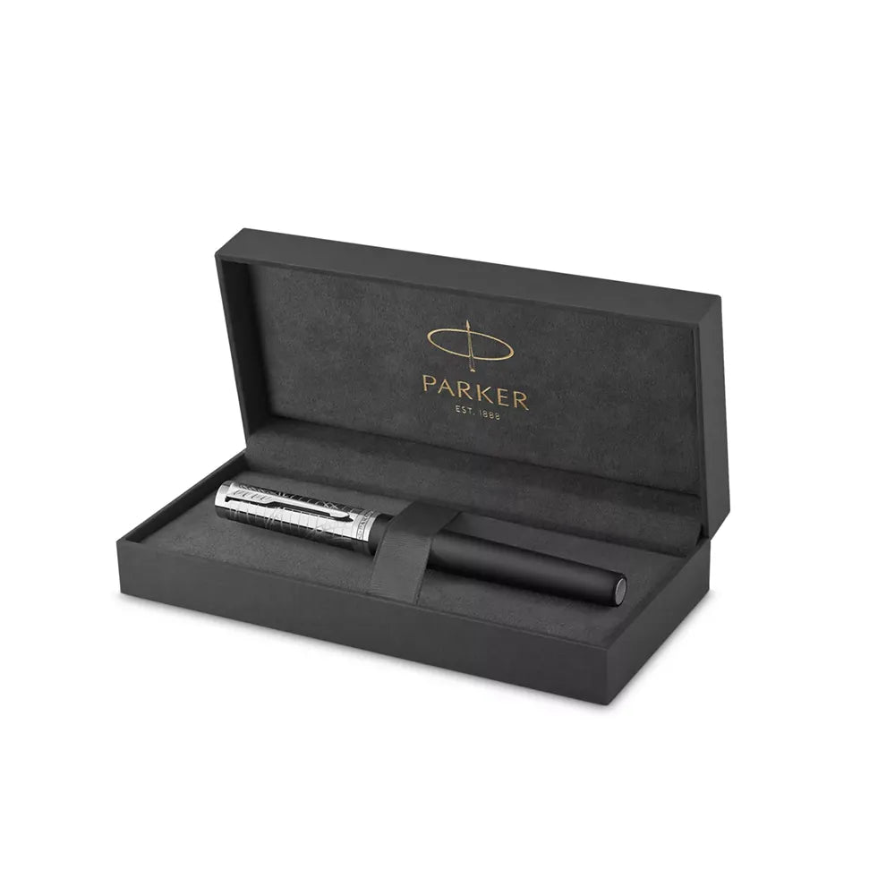 Parker Ingenuity Legacy of Flight Matte Black Lacquer CT Rollerball Pen