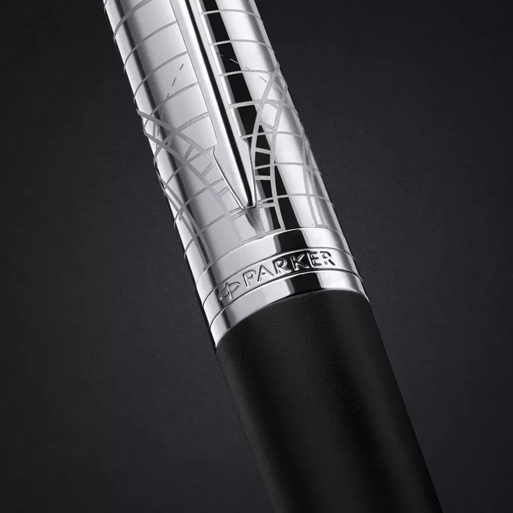 Parker Ingenuity Legacy of Flight Matte Black Lacquer CT Ballpoint Pen