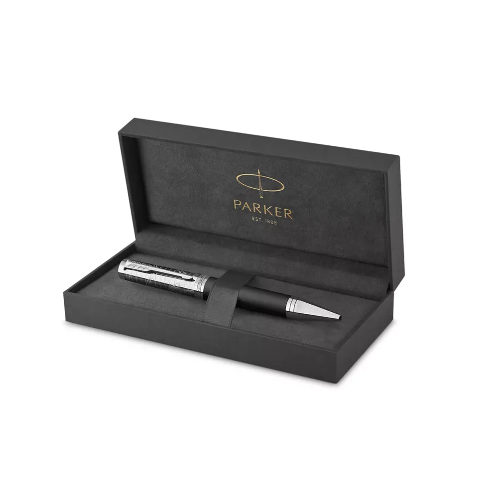 Parker Ingenuity Legacy of Flight Matte Black Lacquer CT Ballpoint Pen