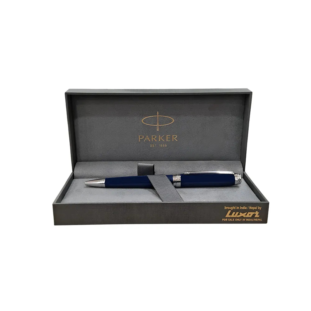 Parker Ambient Blue with Chrome Trim Ballpoint Pen