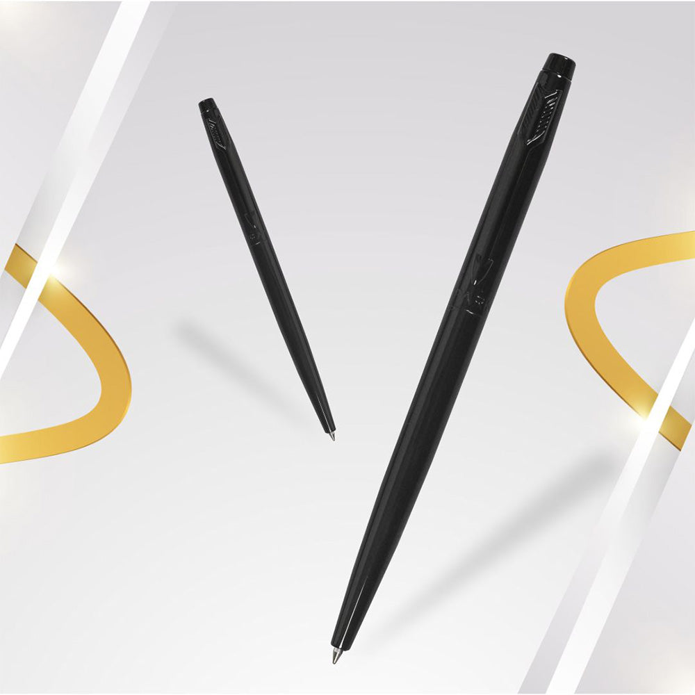 Parker Insignia Laque Black Metal Trim Ball Pen