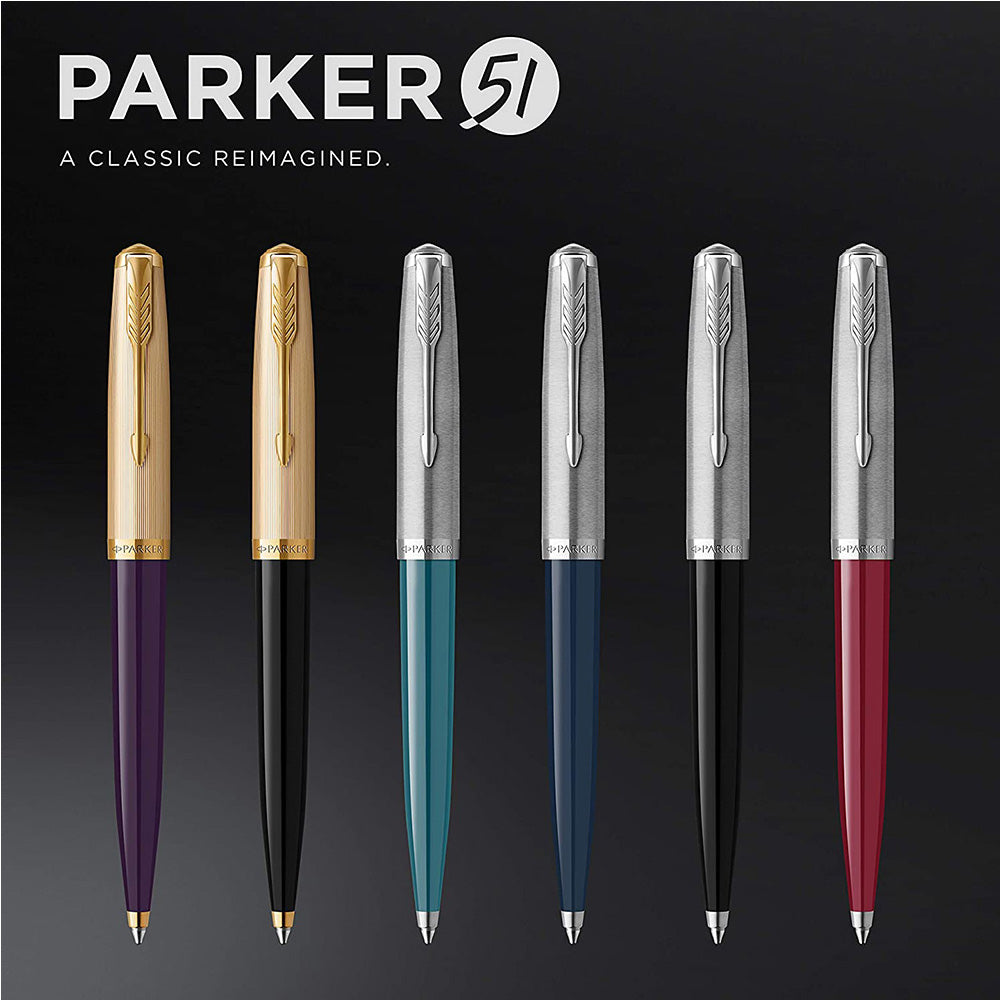 Parker 51 Black CT Ballpoint Pen