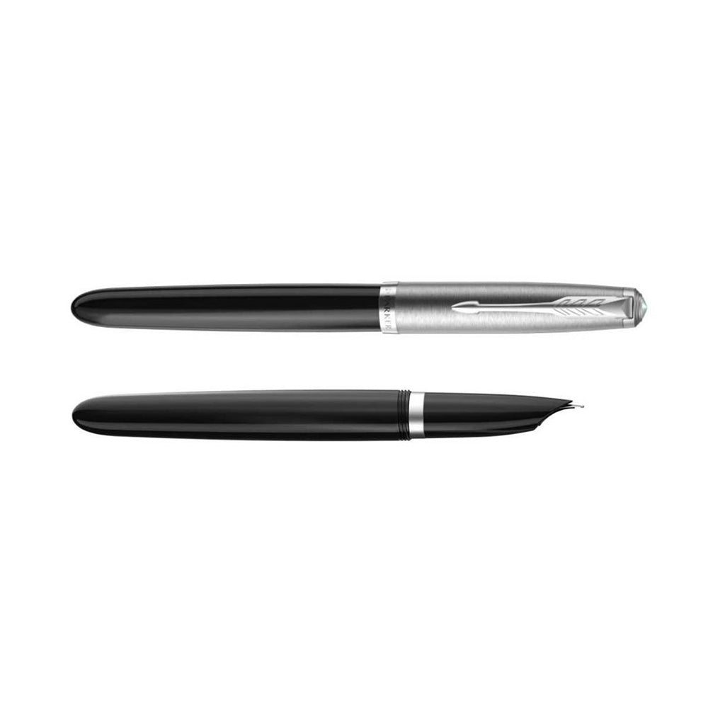 Parker 51 Black Resin CT Fountain Pen – Medium Nib
