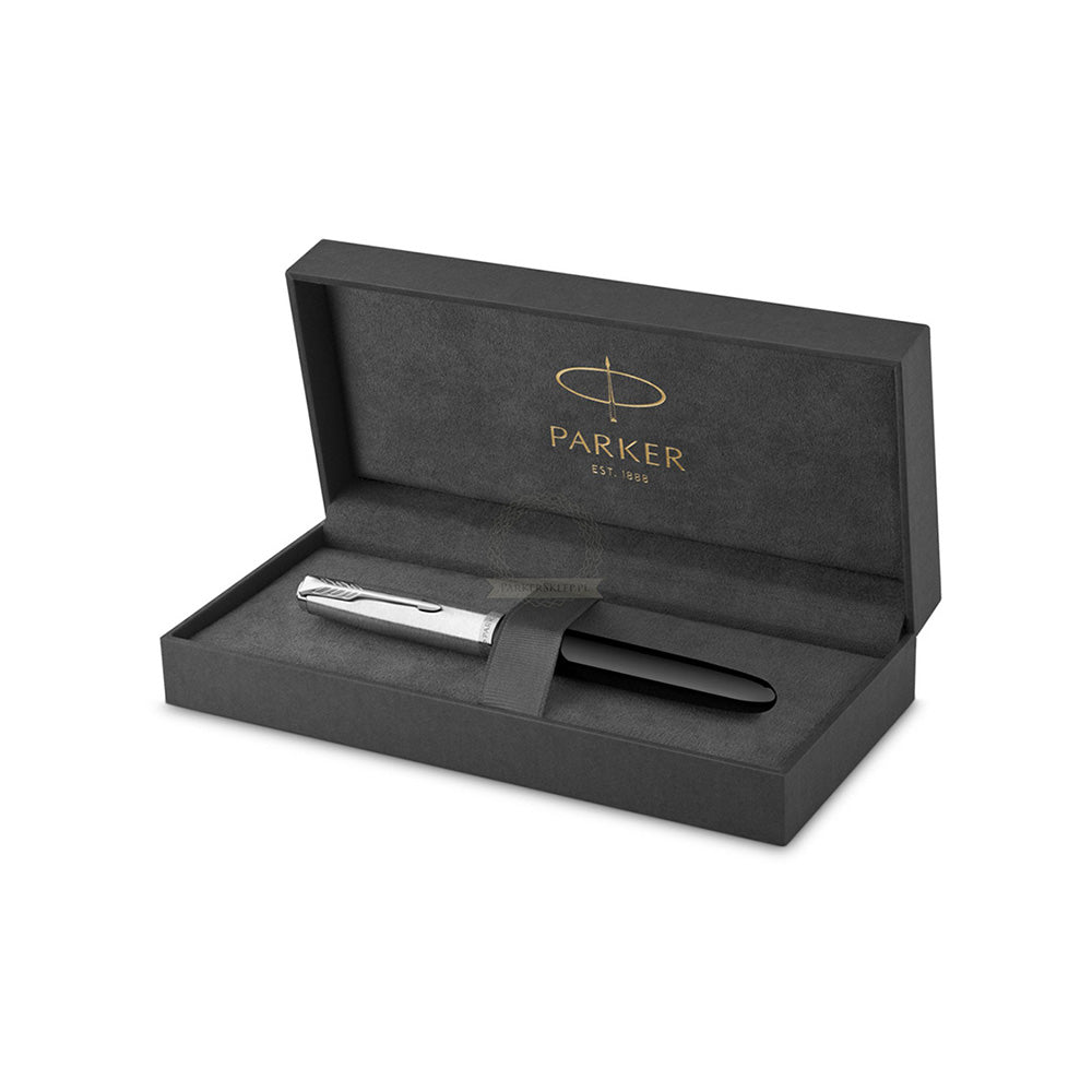 Parker 51 Black Resin CT Fountain Pen – Medium Nib