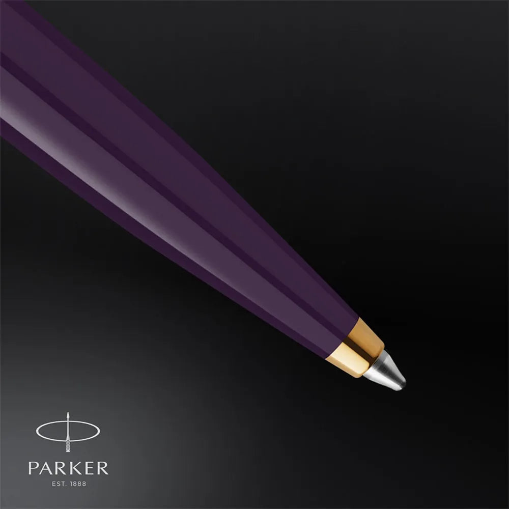 Parker 51 Deluxe Plum with Gold Trim Ballpoint Pen