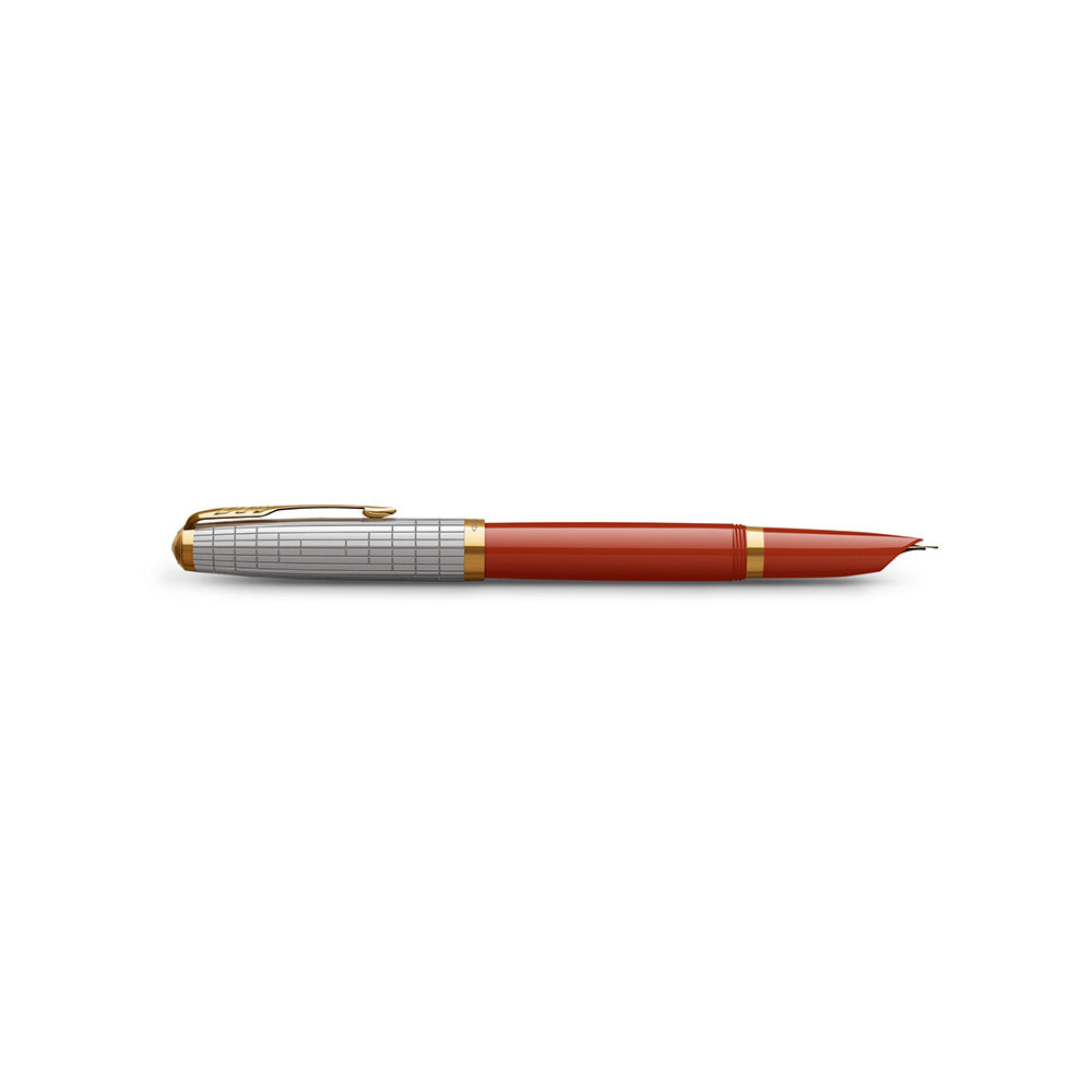 Parker 51 Red Rage GT Fountain Pen – Medium Nib