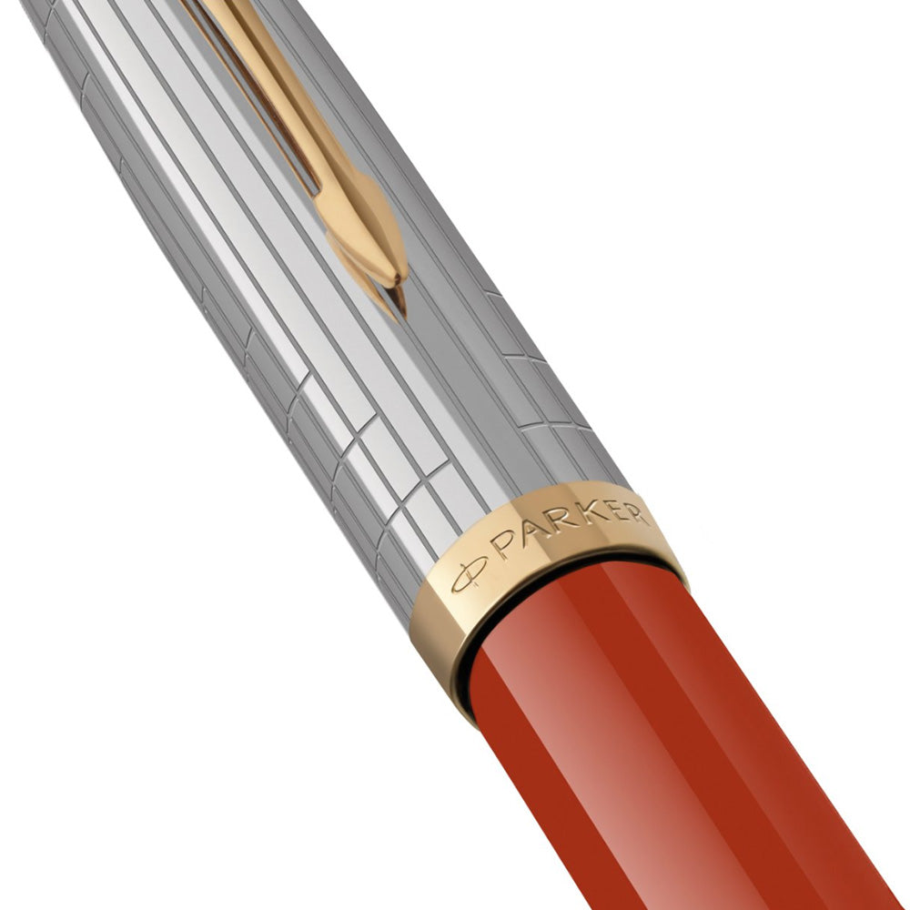 Parker 51 Red Rage GT Fountain Pen – Medium Nib