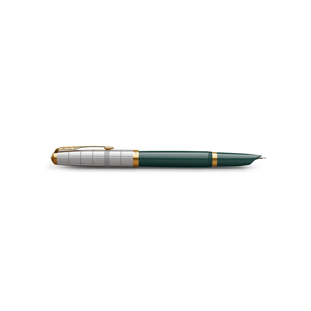 Parker 51 Forest Green GT Fountain Pen – Medium Nib