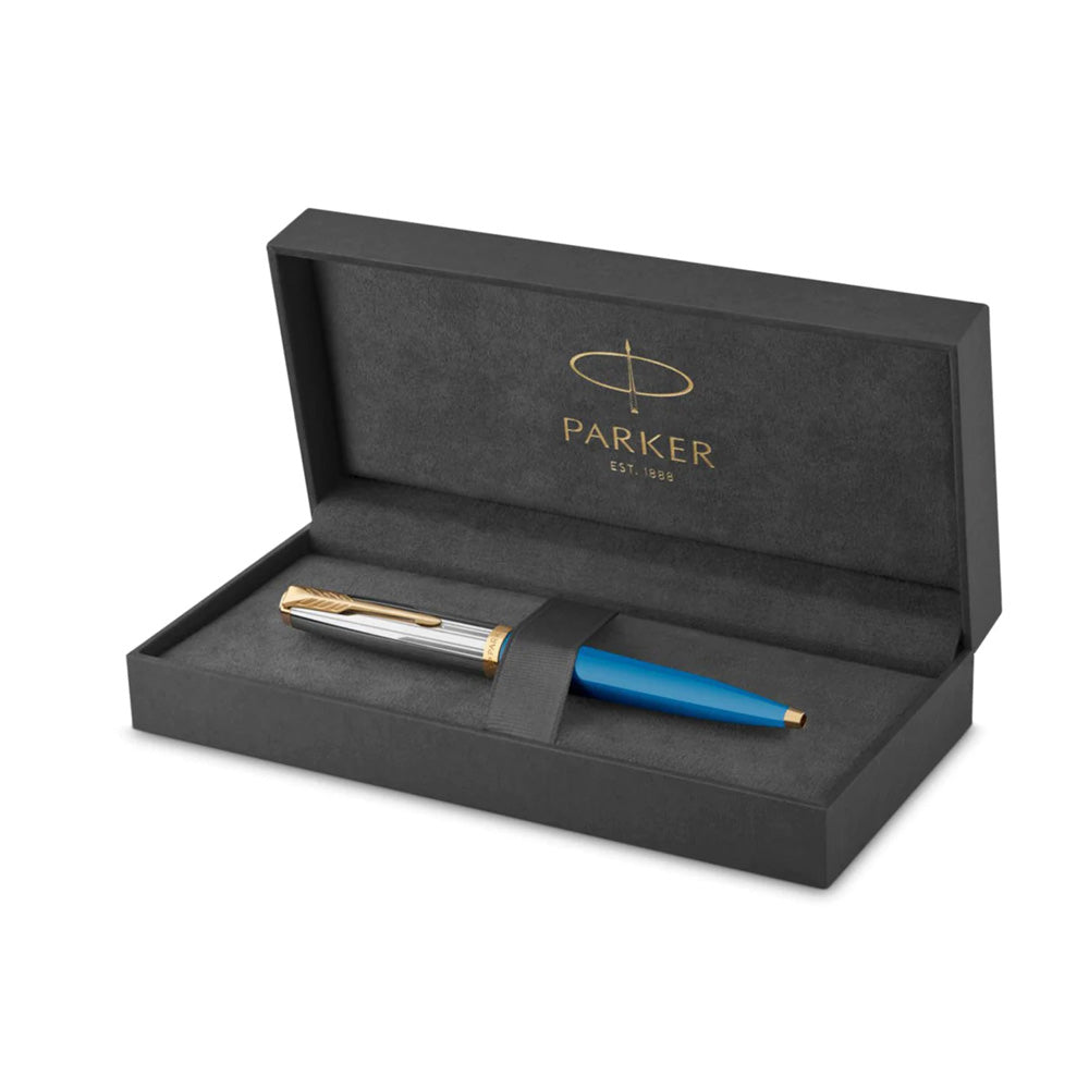 Parker 51 Turquoise GT Ballpoint Pen