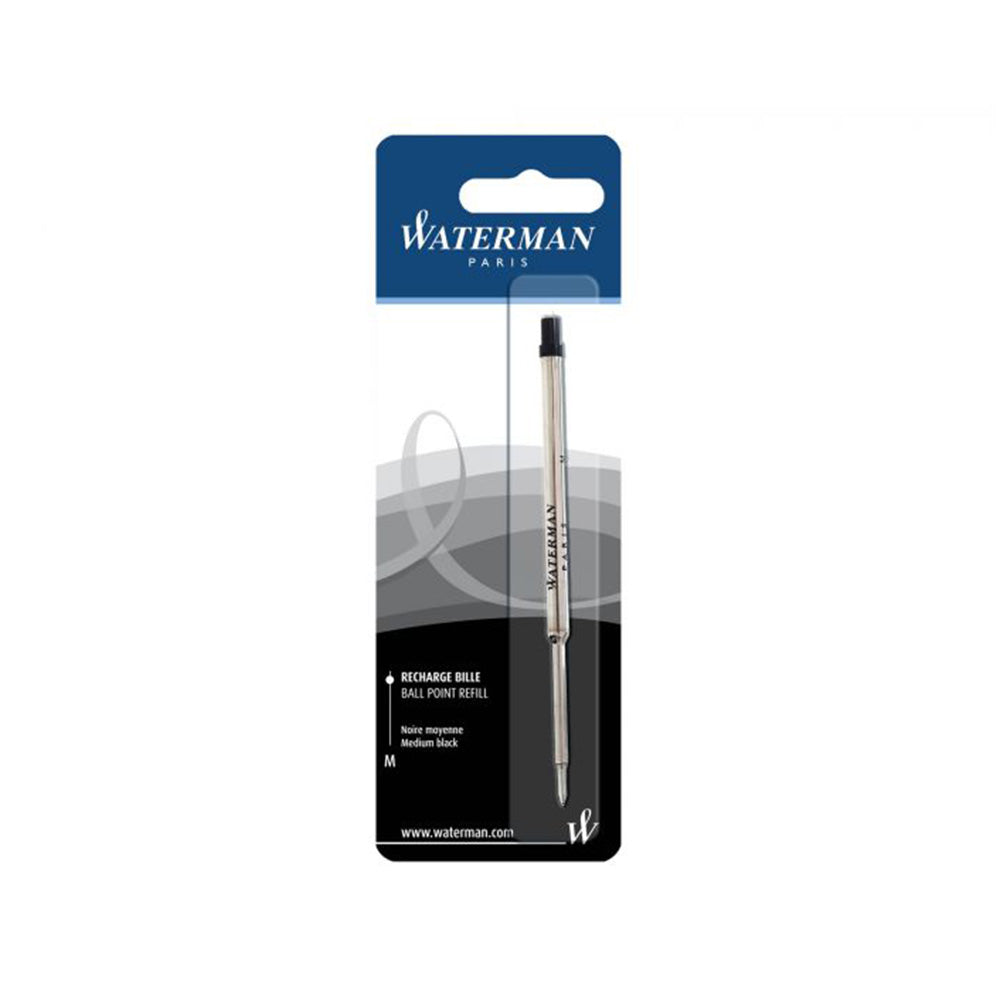 Waterman Ballpoint Pen Refill 1N (M) - Black